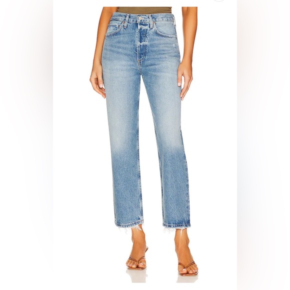 AGOLDE 90's Crop in Bound - Picture 4 of 6